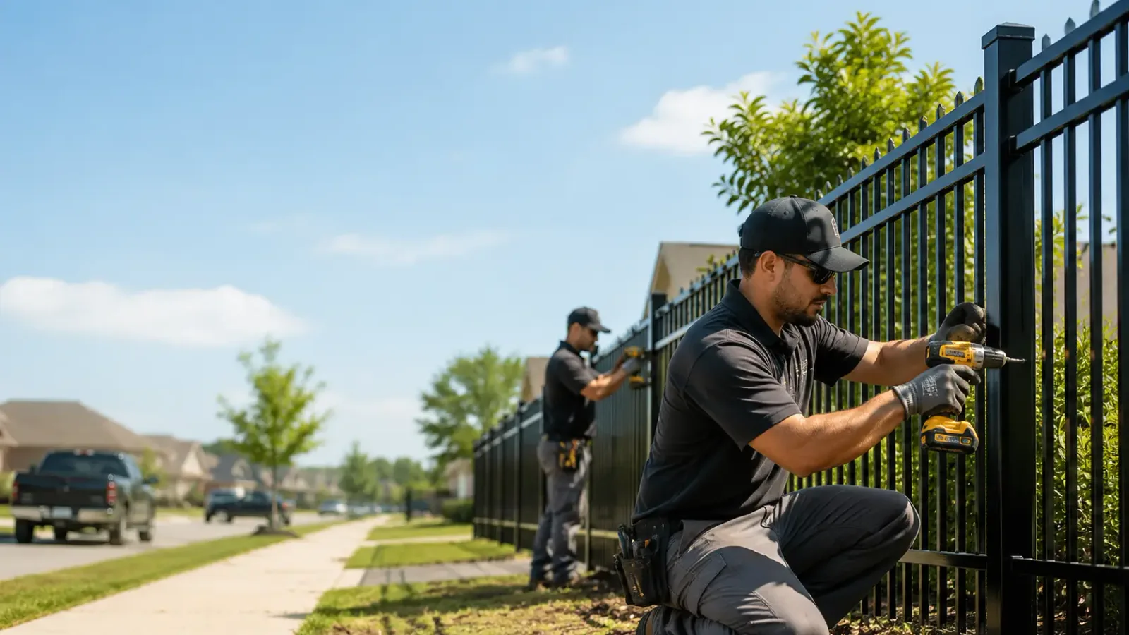 Metal Fence Installation in Inman, NE